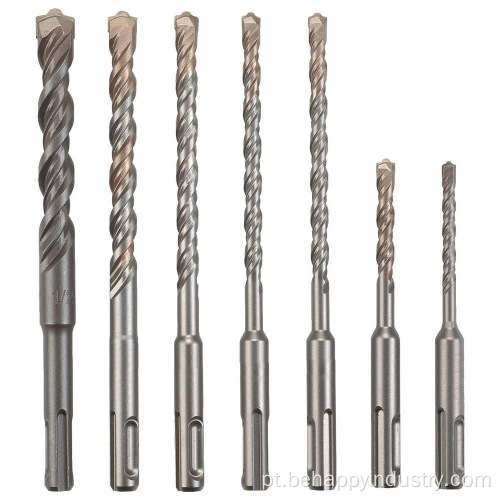 Diamond Core Drill Bit definido em estojo de metal